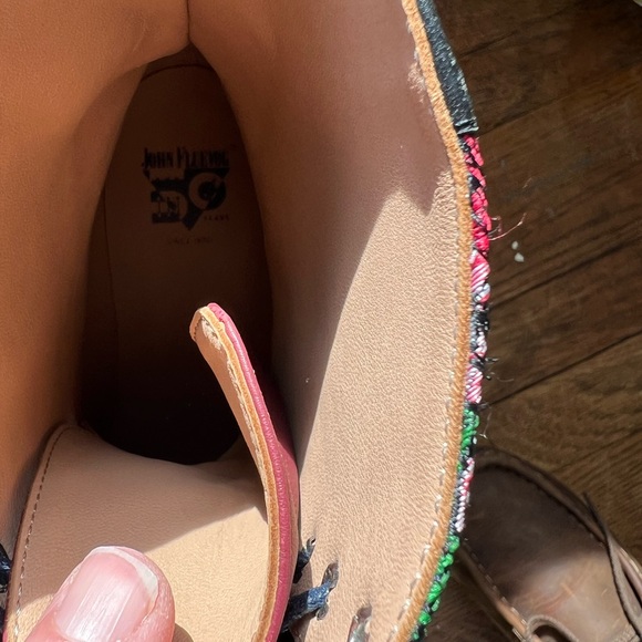 John Fluevog Black and Red Heels - Picture 9 of 9